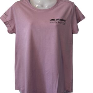 Kind Lines Dance Co. Light Pink Colour Printed T Shirt Size XS to L Women AU