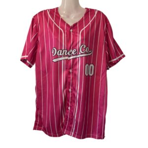Kind Lines Dance Co. Pink Baseball Style Shirt Women