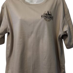 Kind Lines Dance Co. Country Beige Regular Fit T-Shirt