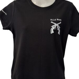 Kind Lines Dance Co. Country Black Slim Fit T-Shirt